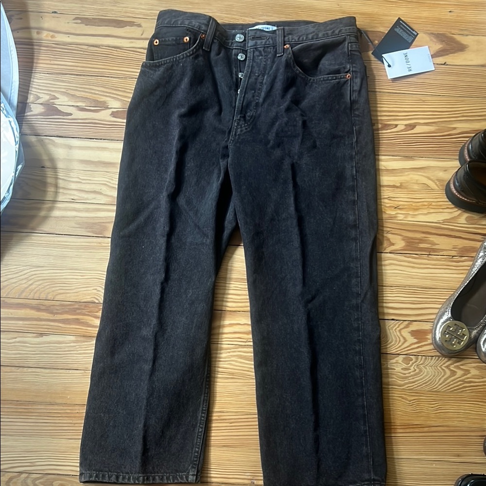 Re/Done Black Women's Jeans